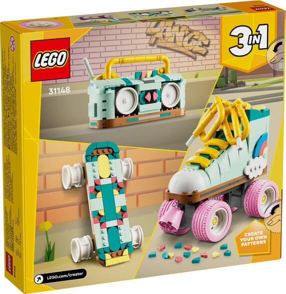 Lego Creator 3 in 1 31148 Retro Roller Skate Playset for Ages 8 and Up - Glamorous Boutique