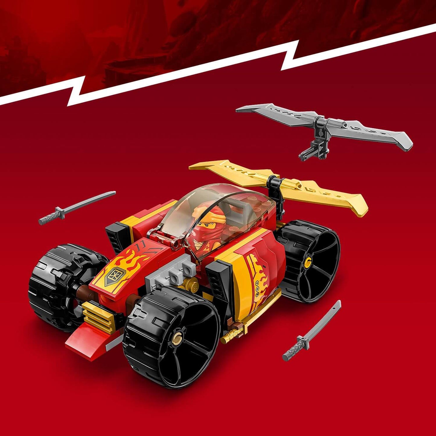 Lego Ninjago 71780 Kai’s Ninja Race Car EVO for Children Ages 6 and Up - Glamorous Boutique