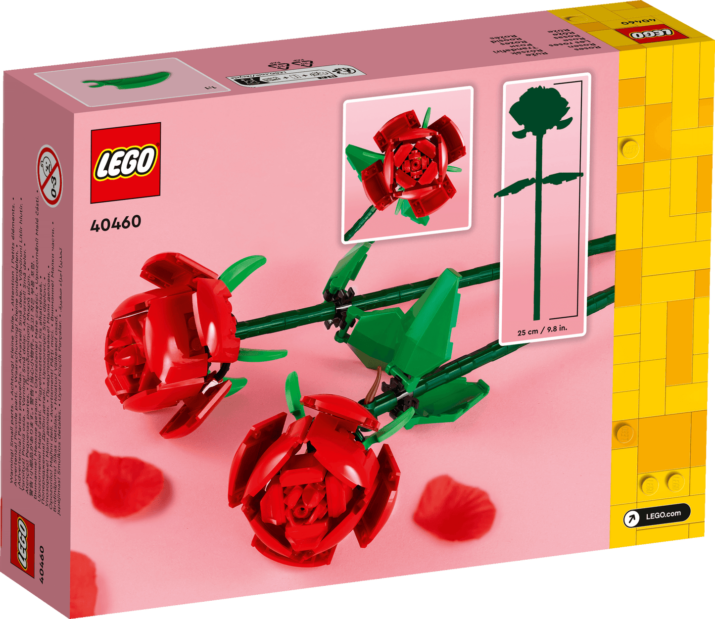 Lego Botanicals 40460 Roses Building Toy Gift for Ages 8 and Up - Glamorous Boutique