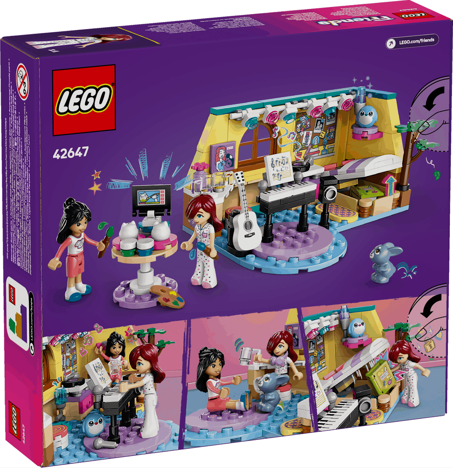 Lego Friends 42647 Paisley's Room Buildable Playset for Ages 6 and Up - Glamorous Boutique