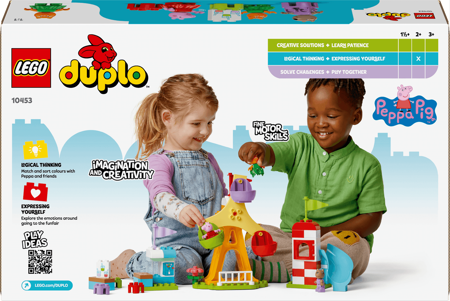 Lego Duplo 10453 Peppa Pig Funfair Playset for Toddlers Ages 2 and Up - Glamorous Boutique