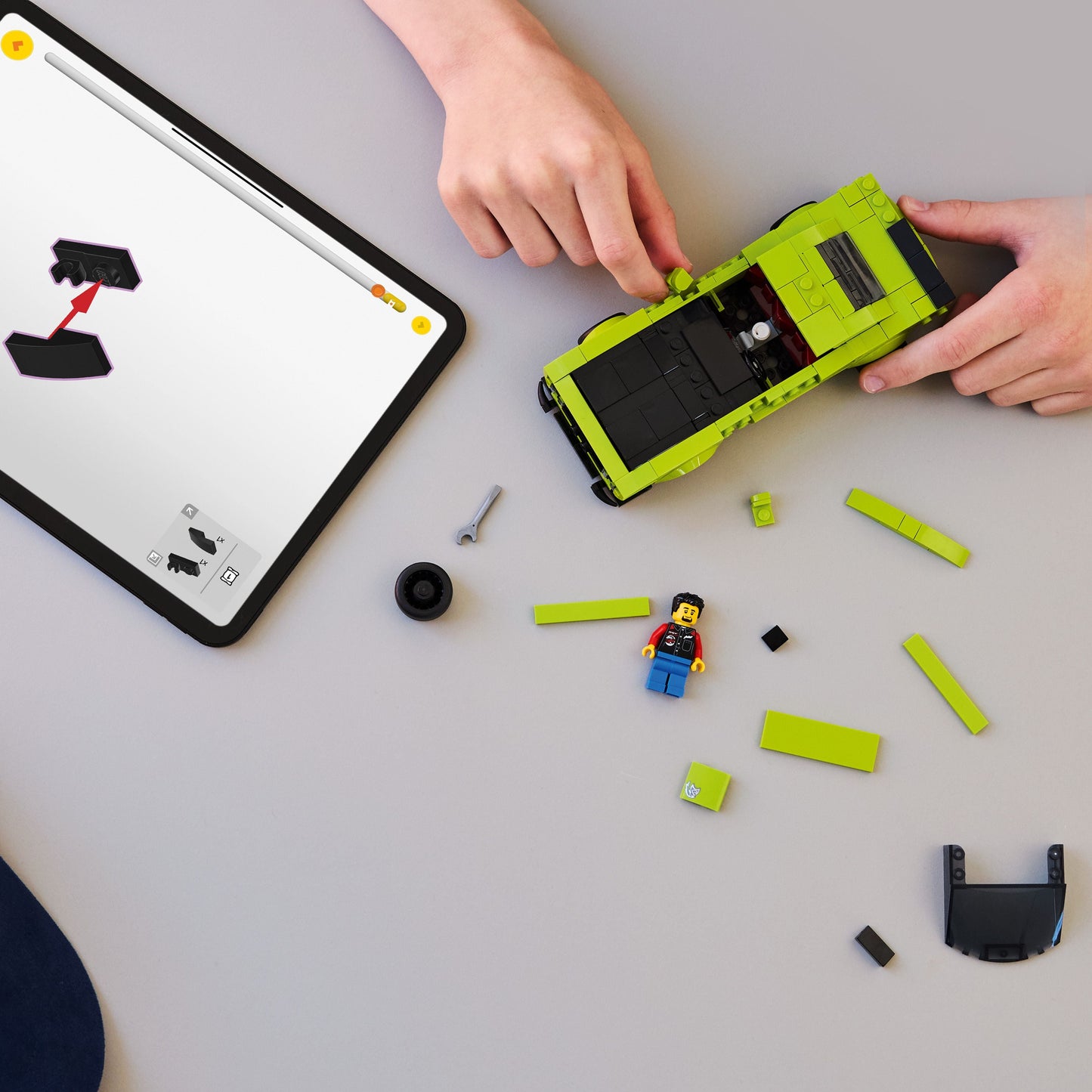 Lego Speed Champions 77237 Dodge Challenger SRT Hellcat Car for Age 9+ - Glamorous Boutique