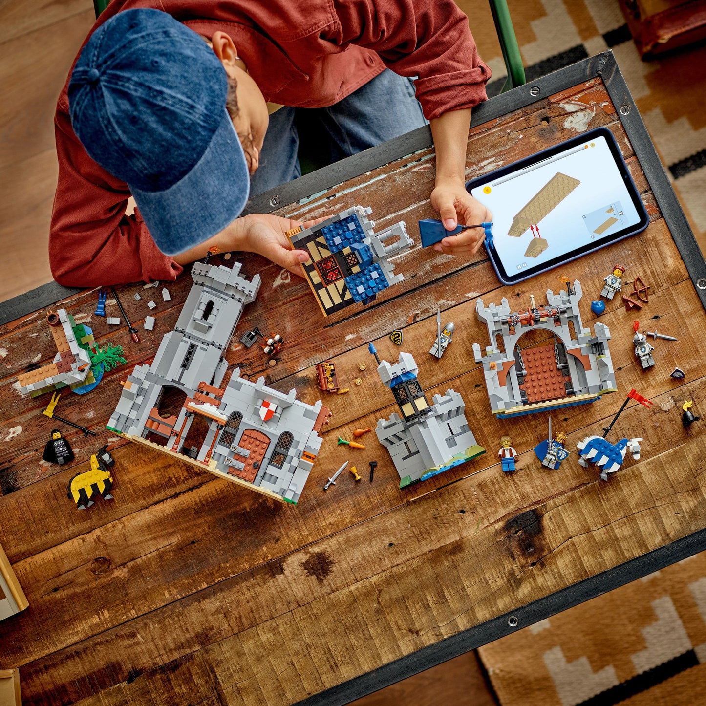 Lego Creator 3 in 1 31168 Medieval Horse Knight Castle for Ages 9 & Up - Glamorous Boutique