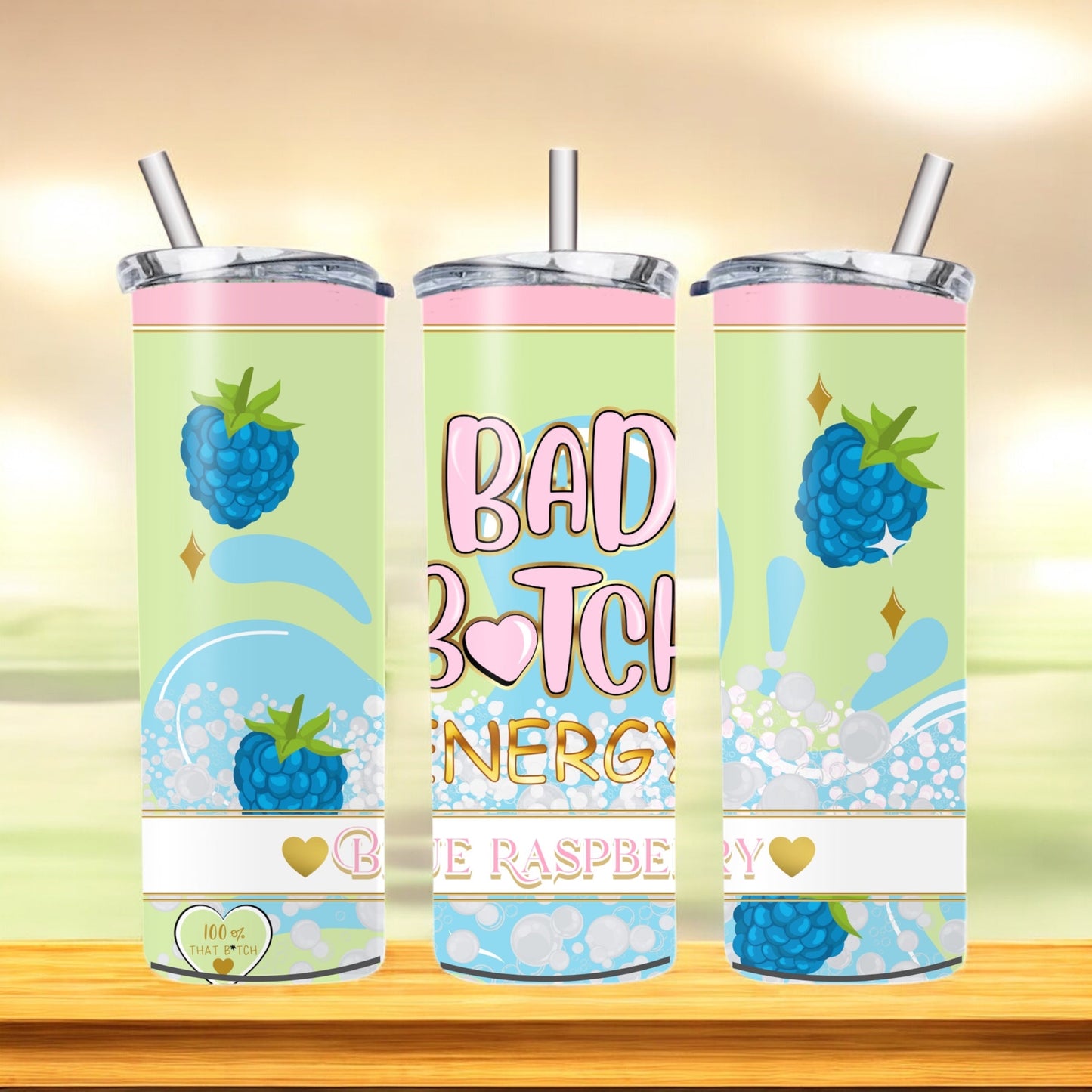 Bad B energy 20oz tumblers - Glamorous Boutique