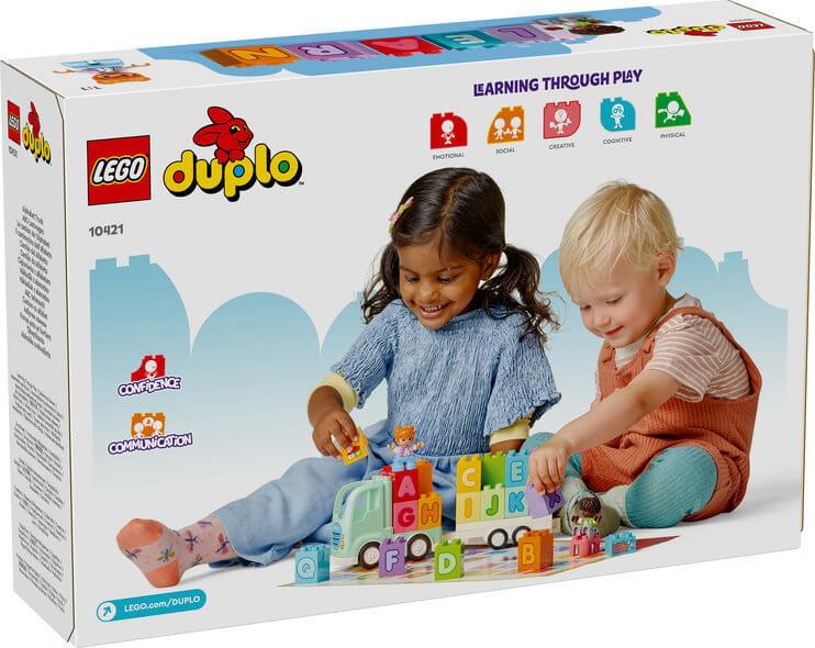 Lego Duplo Town 10421 Alphabet Truck Playset for Toddlers Ages 2 & Up - Glamorous Boutique
