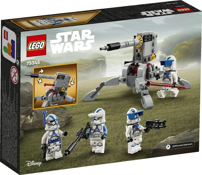 Lego Stars Wars 75345 501st Clone Troopers Battle Pack for Ages 6 & Up - Glamorous Boutique