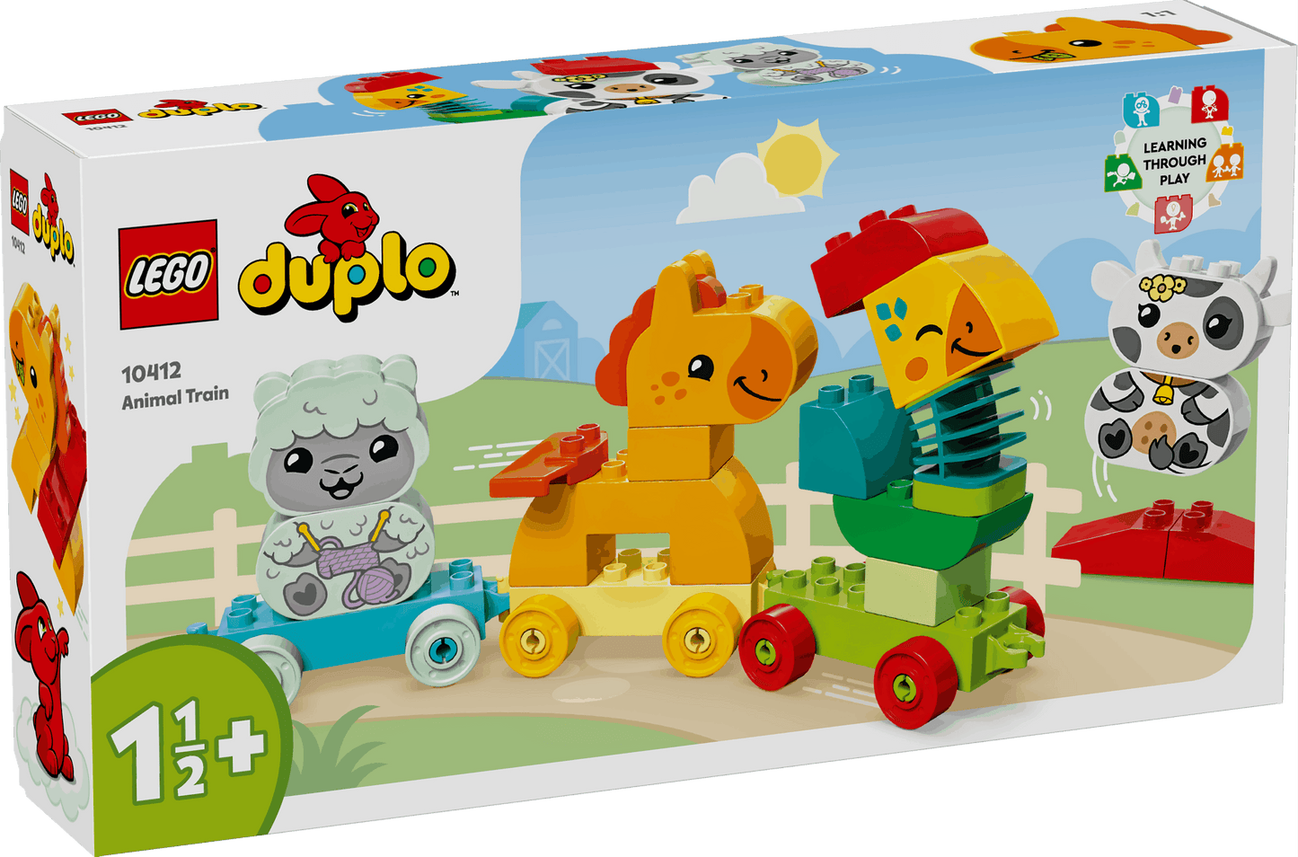 Lego Duplo 10412 My First Animal Train Set for Ages 18 Months and Up - Glamorous Boutique