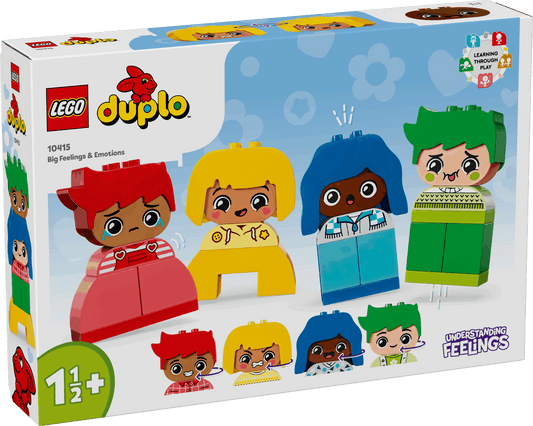 Lego Duplo 10415 My First Big Feelings & Emotions for Ages 18M and Up - Glamorous Boutique