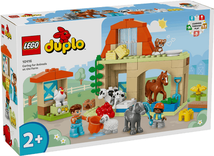 Lego Duplo Town 10416 Caring for Animals at the Farm for Ages 2 and Up - Glamorous Boutique