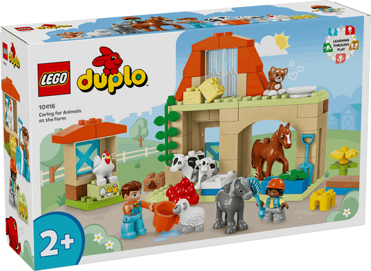 Lego Duplo Town 10416 Caring for Animals at the Farm for Ages 2 and Up - Glamorous Boutique