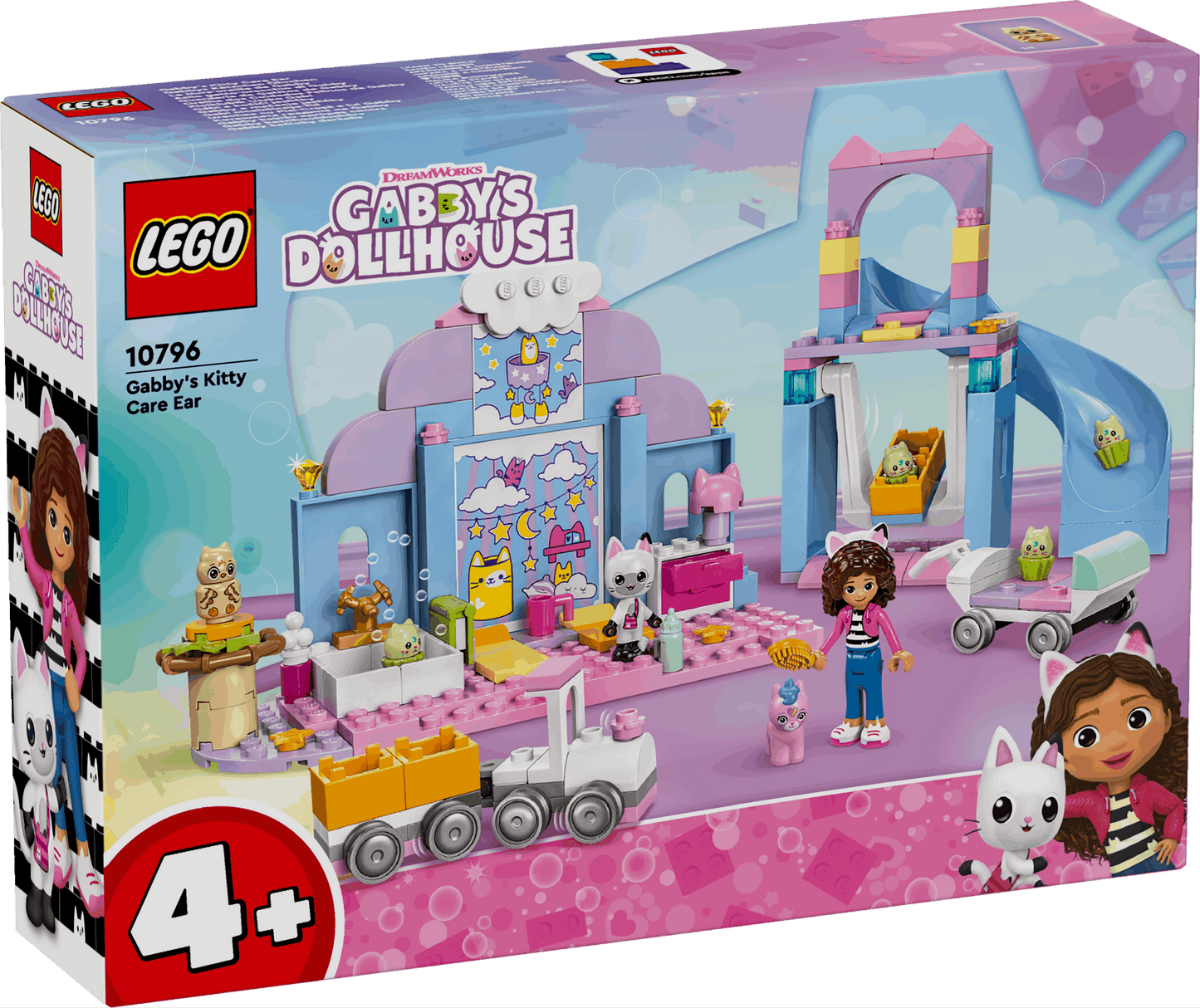 Lego Gabby's Dollhouse 10796 Gabby's Kitty Care Ear for Ages 4 and Up - Glamorous Boutique