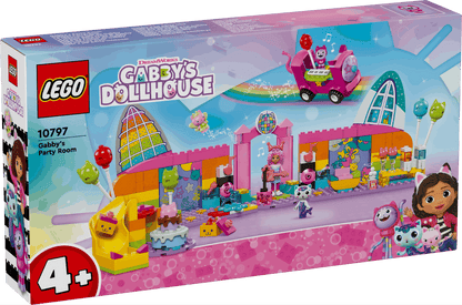 Lego Gabby's Dollhouse 10797 Gabby's Party Room Playset for Ages 4+ - Glamorous Boutique
