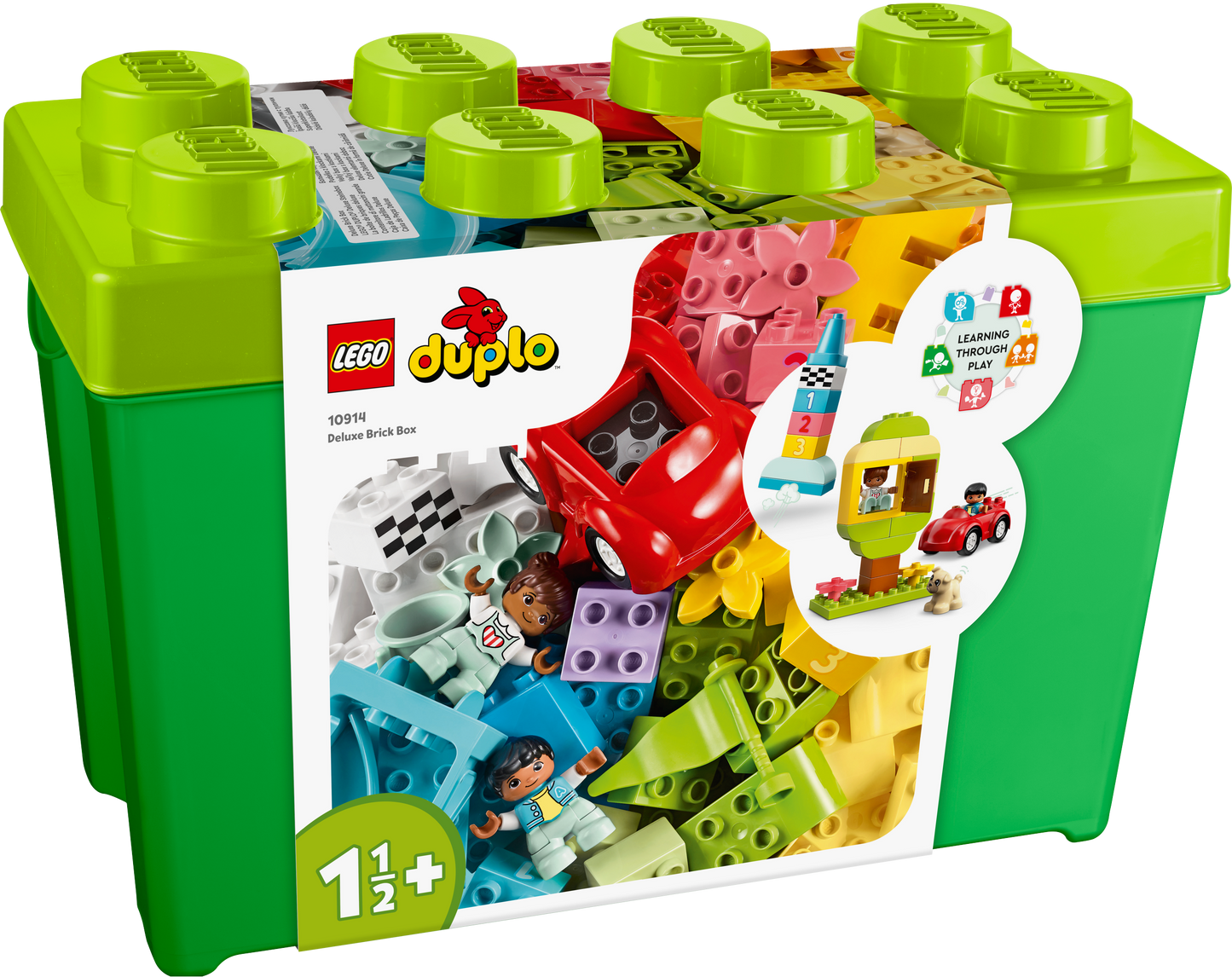 Lego Duplo 10914 Deluxe Brick Box for Children Ages 18 Months and Up - Glamorous Boutique