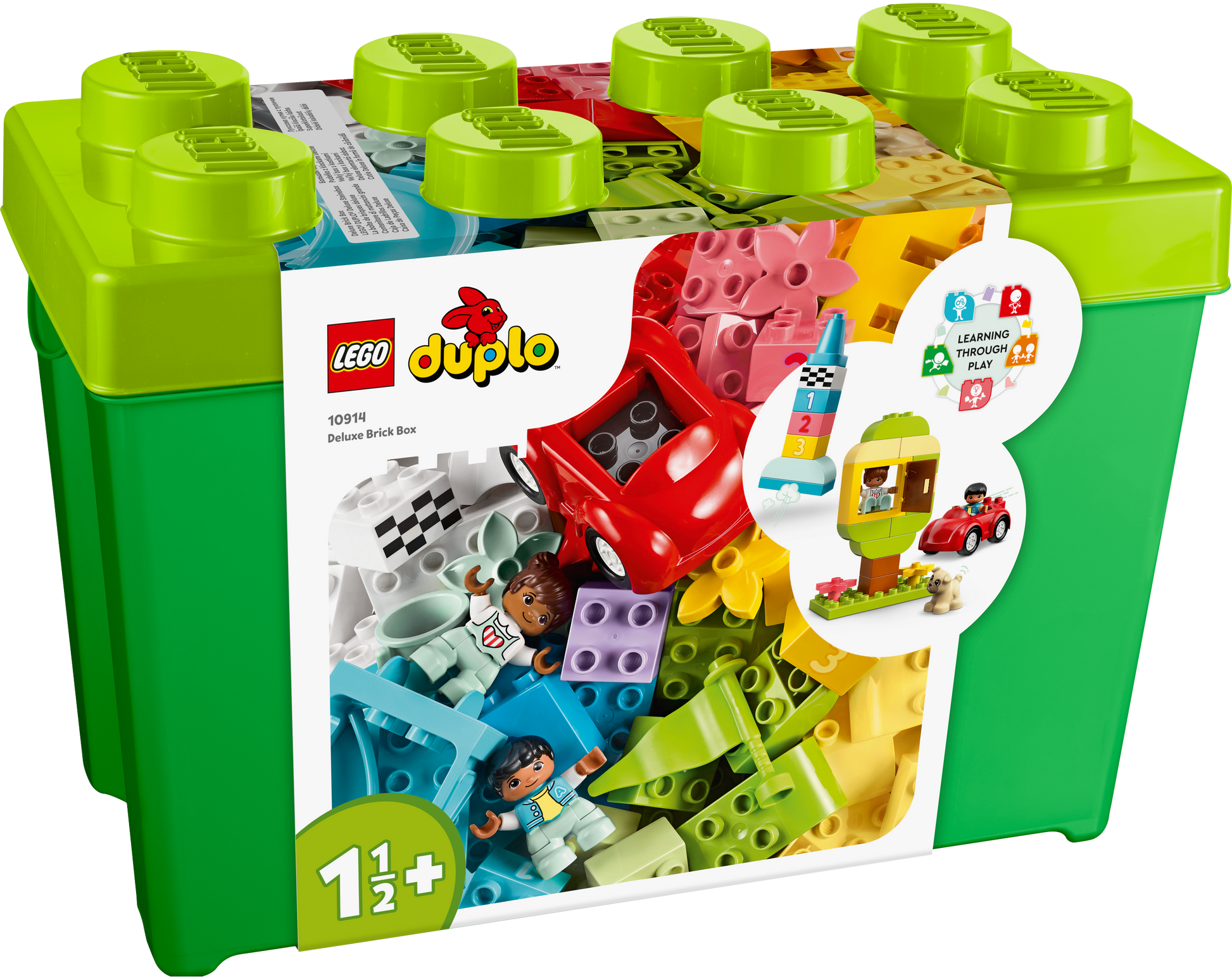 Lego Duplo 10914 Deluxe Brick Box for Children Ages 18 Months and Up - Glamorous Boutique