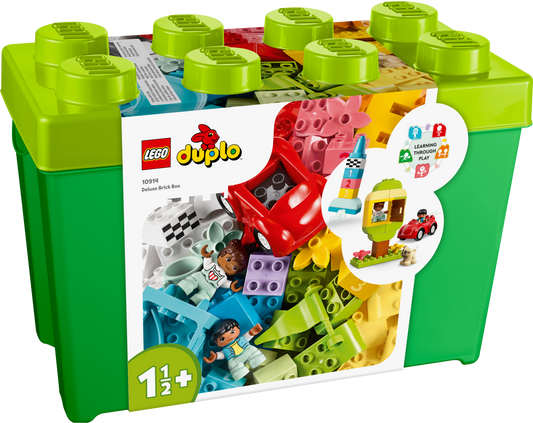 Lego Duplo 10914 Deluxe Brick Box for Children Ages 18 Months and Up - Glamorous Boutique
