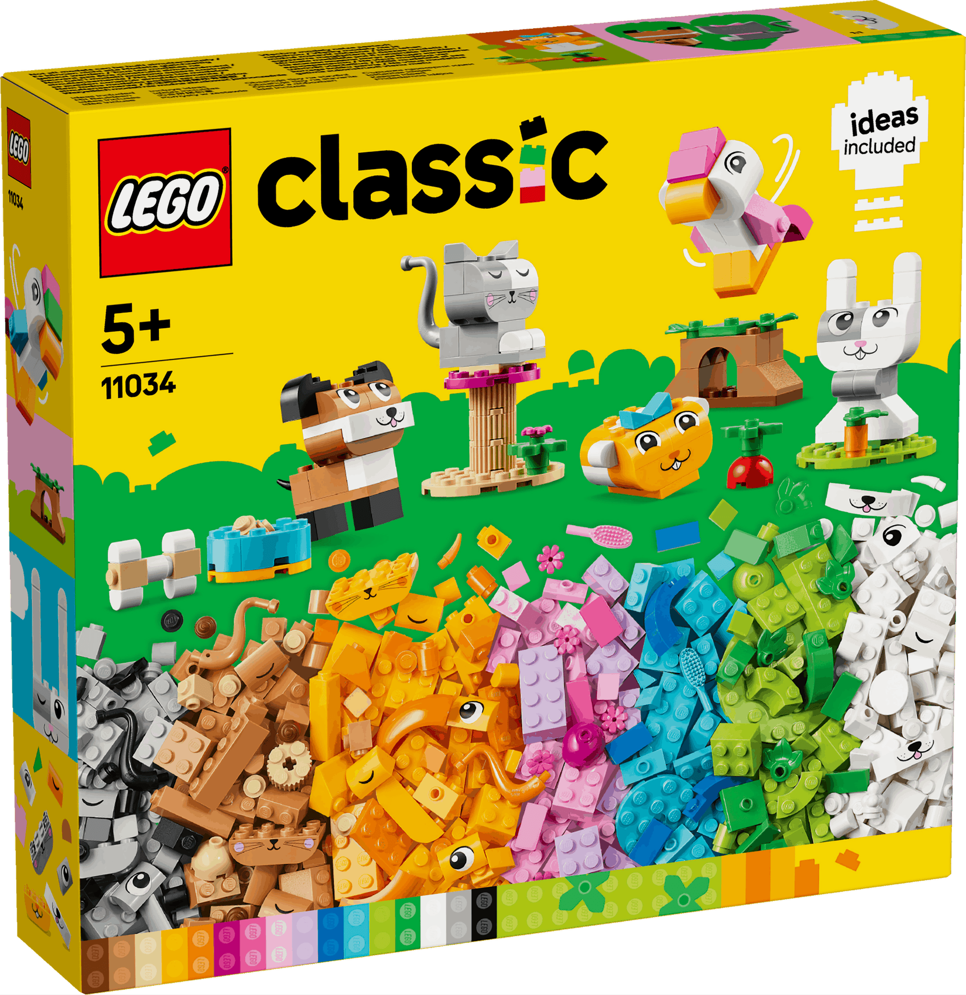 Lego Classic 11034 Creative Pets Building Brick Toy for Ages 5 and Up - Glamorous Boutique