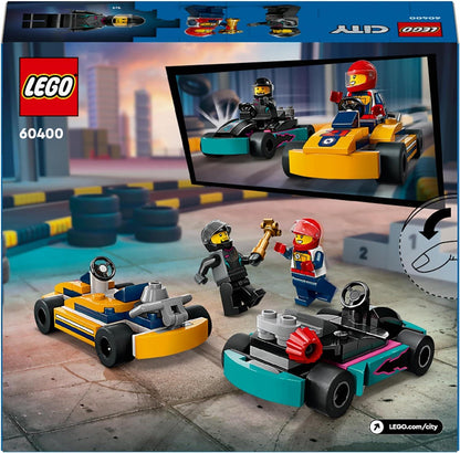 Lego City 60400 Go-Karts and Race Drivers Playset for Ages 5 and Up - Glamorous Boutique