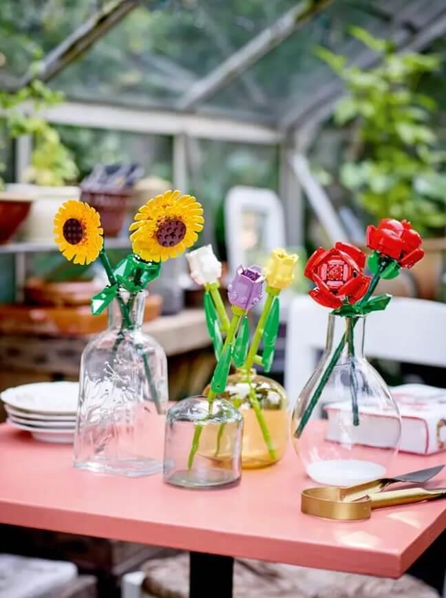 Lego Botanicals 40524 Sunflowers Buildable Toy Gift for Ages 8 and Up - Glamorous Boutique