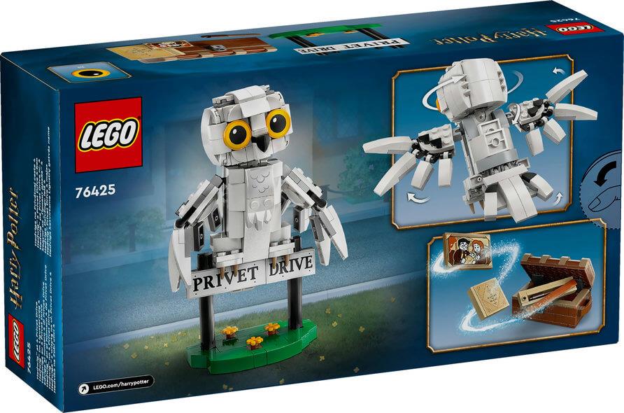 Lego Harry Potter 76425 Hedwig at 4 Privet Drive Toy for Ages 7 and Up - Glamorous Boutique