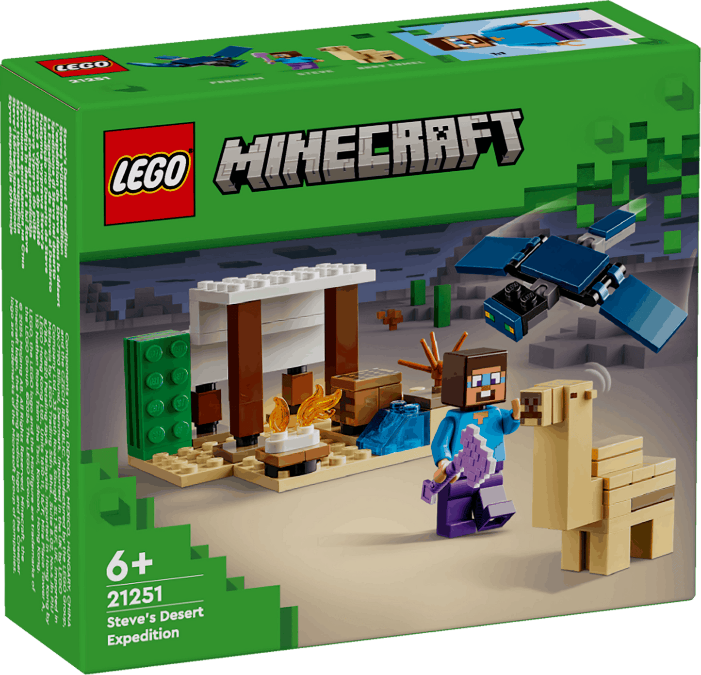 Lego Minecraft 21251 Steve's Desert Expedition Playset for Ages 6 & Up - Glamorous Boutique