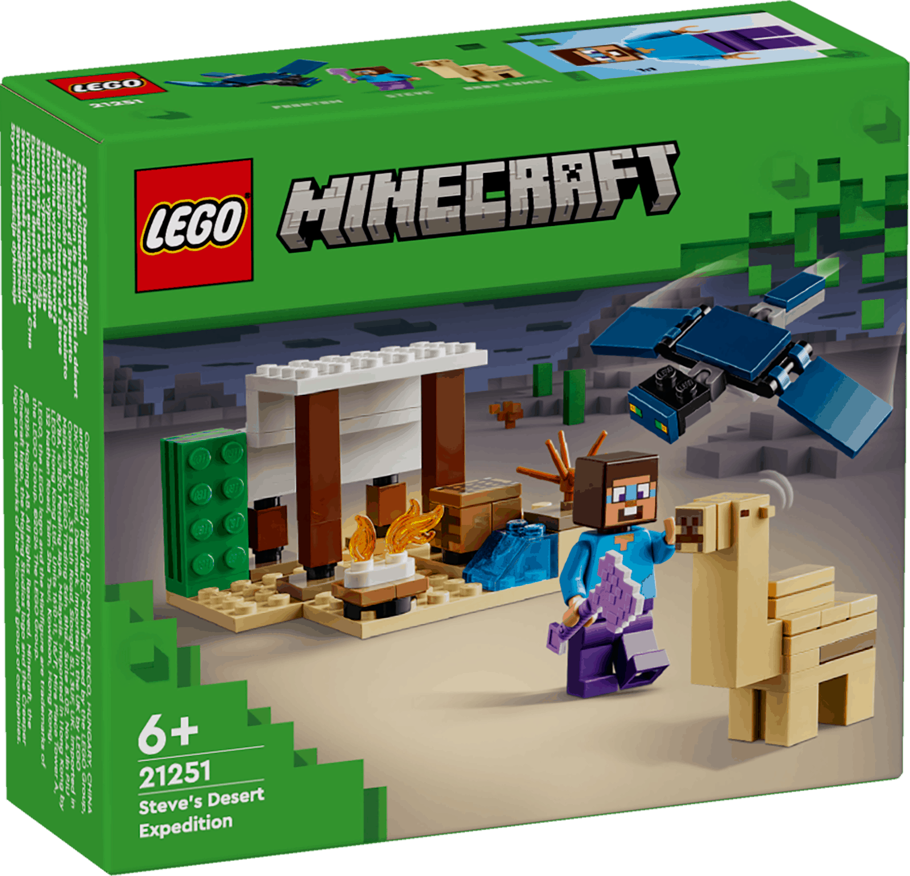 Lego Minecraft 21251 Steve's Desert Expedition Playset for Ages 6 & Up - Glamorous Boutique