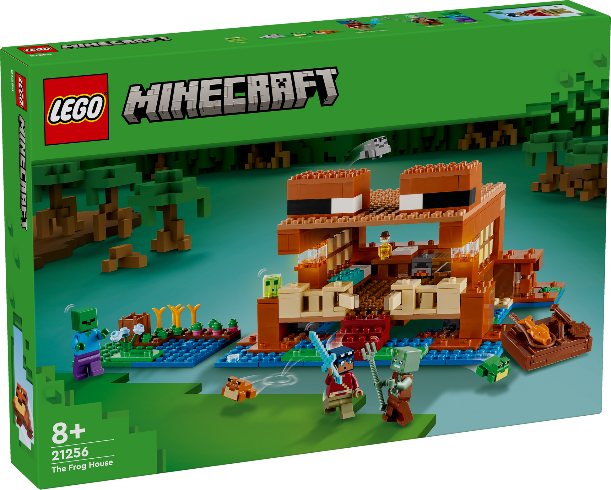 Lego Minecraft 21256 The Frog House Buildable Playset for Ages 8 & Up - Glamorous Boutique