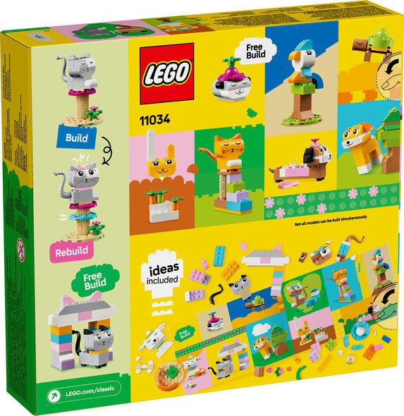 Lego Classic 11034 Creative Pets Building Brick Toy for Ages 5 and Up - Glamorous Boutique