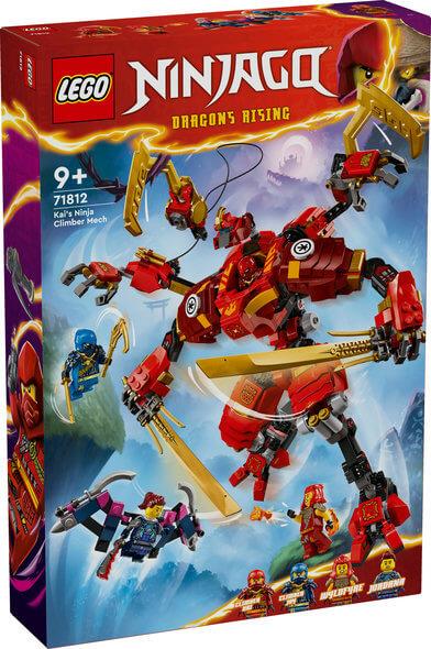 Lego Ninjago 71812 Kai's Ninja Climber Mech Playset for Ages 9 and Up - Glamorous Boutique