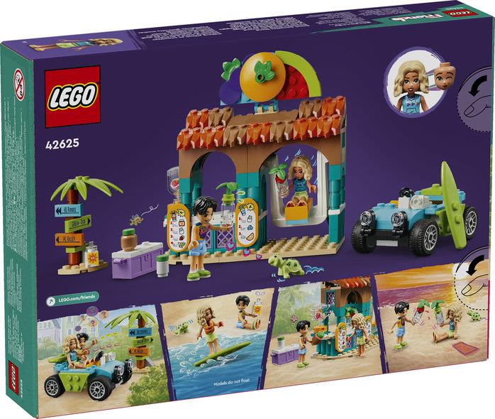 Lego Friends 42625 Beach Smoothie Stand Toy Playset for Ages 6 and Up - Glamorous Boutique