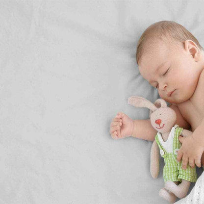 Cot Fitted Sheet 100% Cotton 120x60cm - Pack Of 2 - Glamorous Boutique