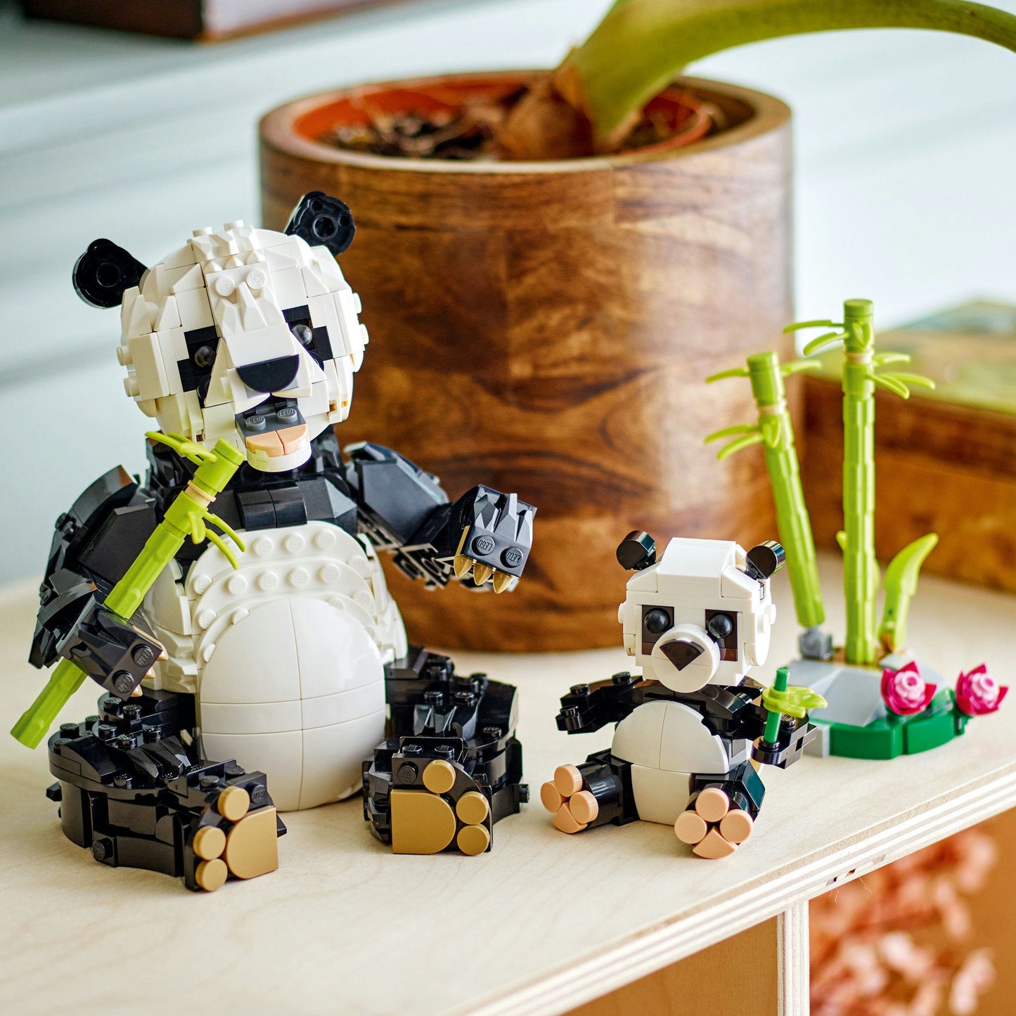 Lego Creator 3 in 1 31165 Wild Animals: Panda Family for Ages 8 and Up - Glamorous Boutique