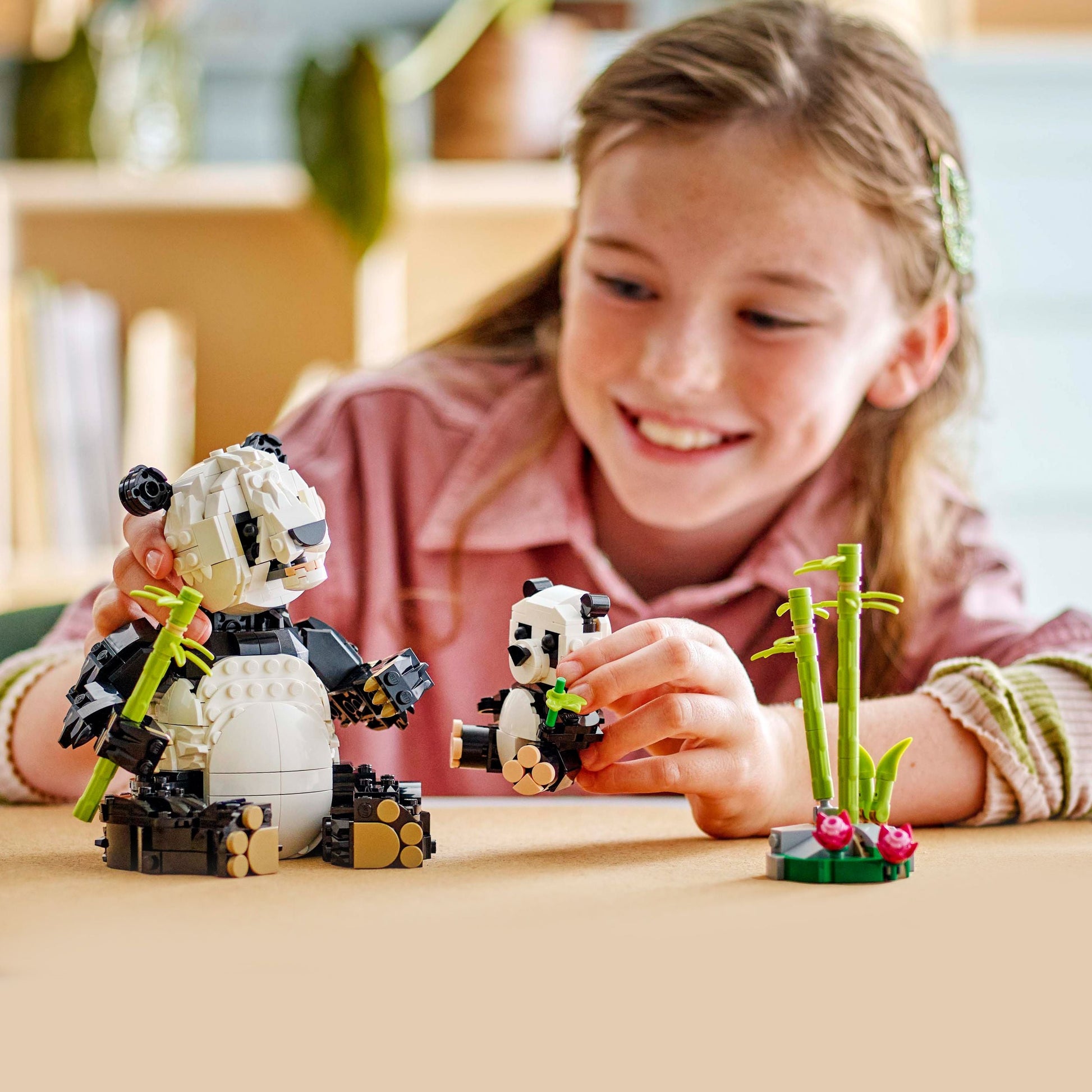 Lego Creator 3 in 1 31165 Wild Animals: Panda Family for Ages 8 and Up - Glamorous Boutique
