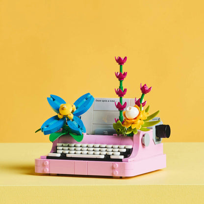 Lego Creator 3 in 1 31169 Typewriter with Flowers for Ages 8 and Up - Glamorous Boutique