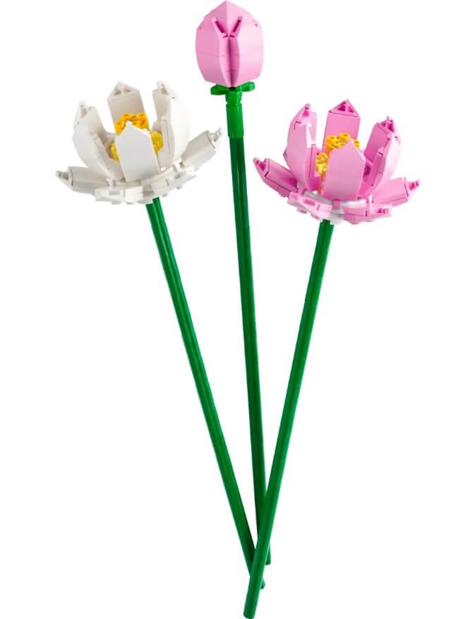 Lego Botanicals 40647 Lotus Flowers Building Toy Gift for Ages 8 & Up - Glamorous Boutique