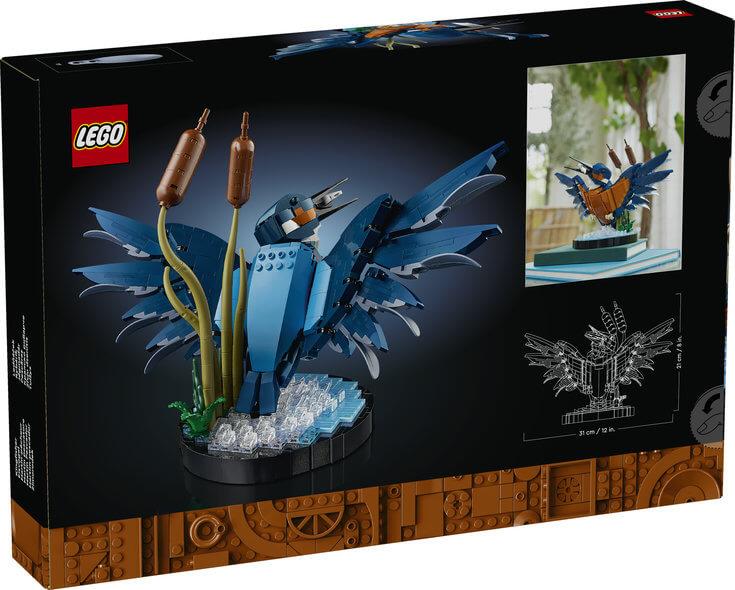 Lego Icons 10331 Kingfisher Bird Model Set for Adults Ages 18 and Up - Glamorous Boutique