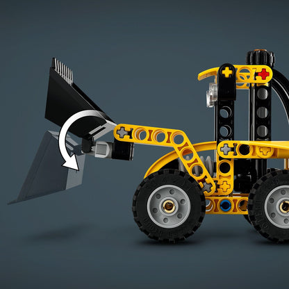 Lego Technic 42197 Backhoe Loader Buildable Playset for Ages 7 and Up - Glamorous Boutique