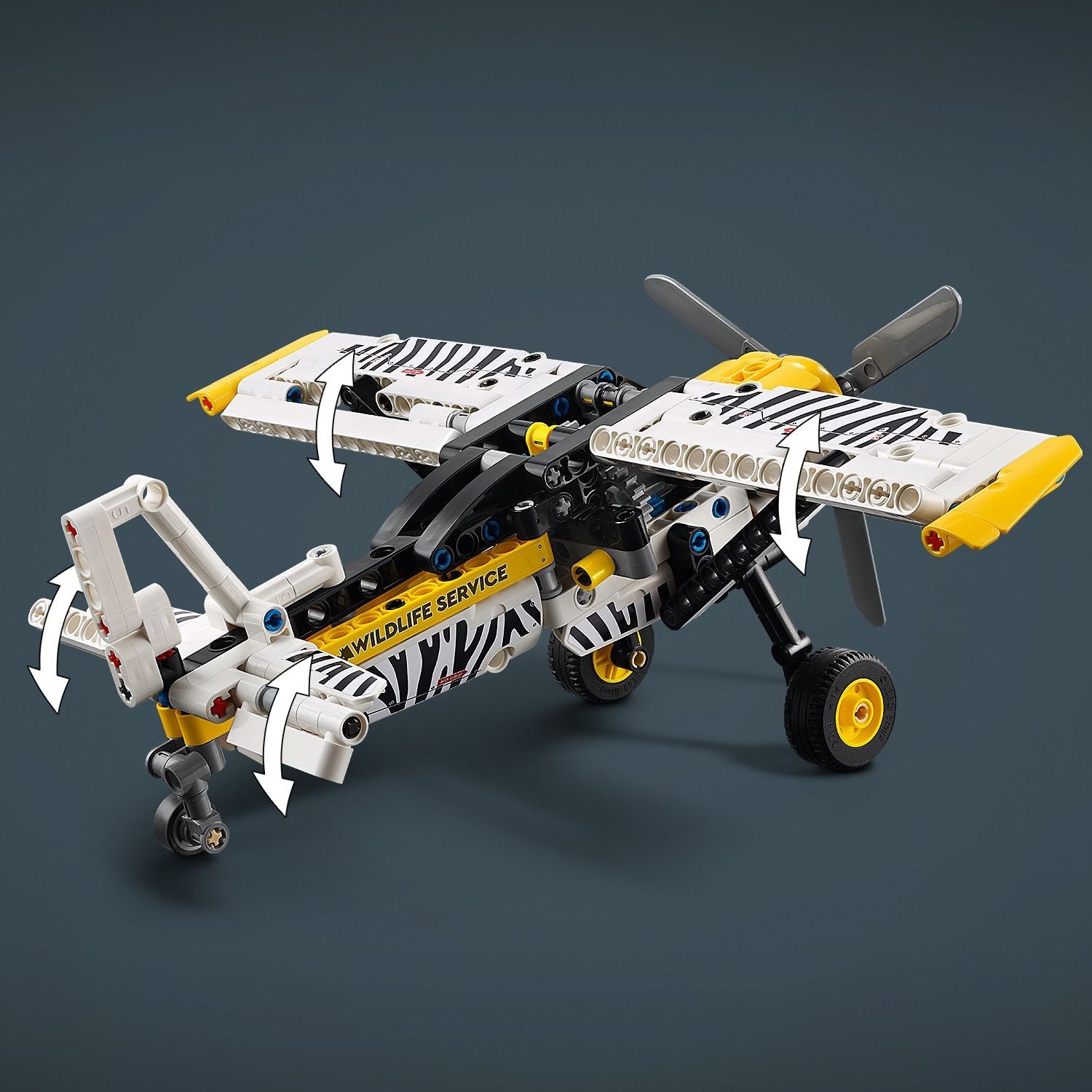 Lego Technic 42198 Bush Plane Buildable Toy Playset for Ages 8 and Up - Glamorous Boutique