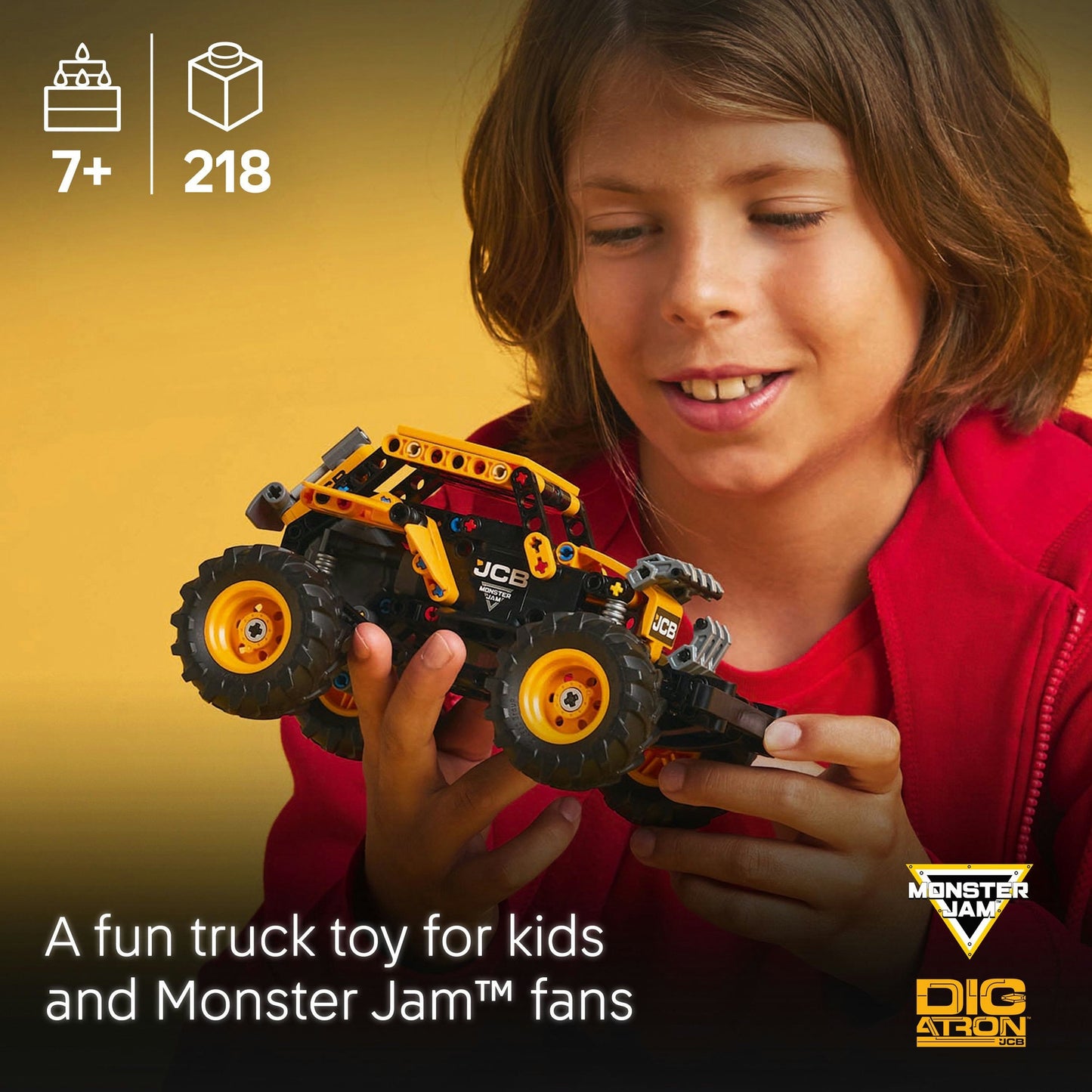 Lego Technic 42199 Monster Jam DIGatron Pull-Back Playset for Ages 7+ - Glamorous Boutique