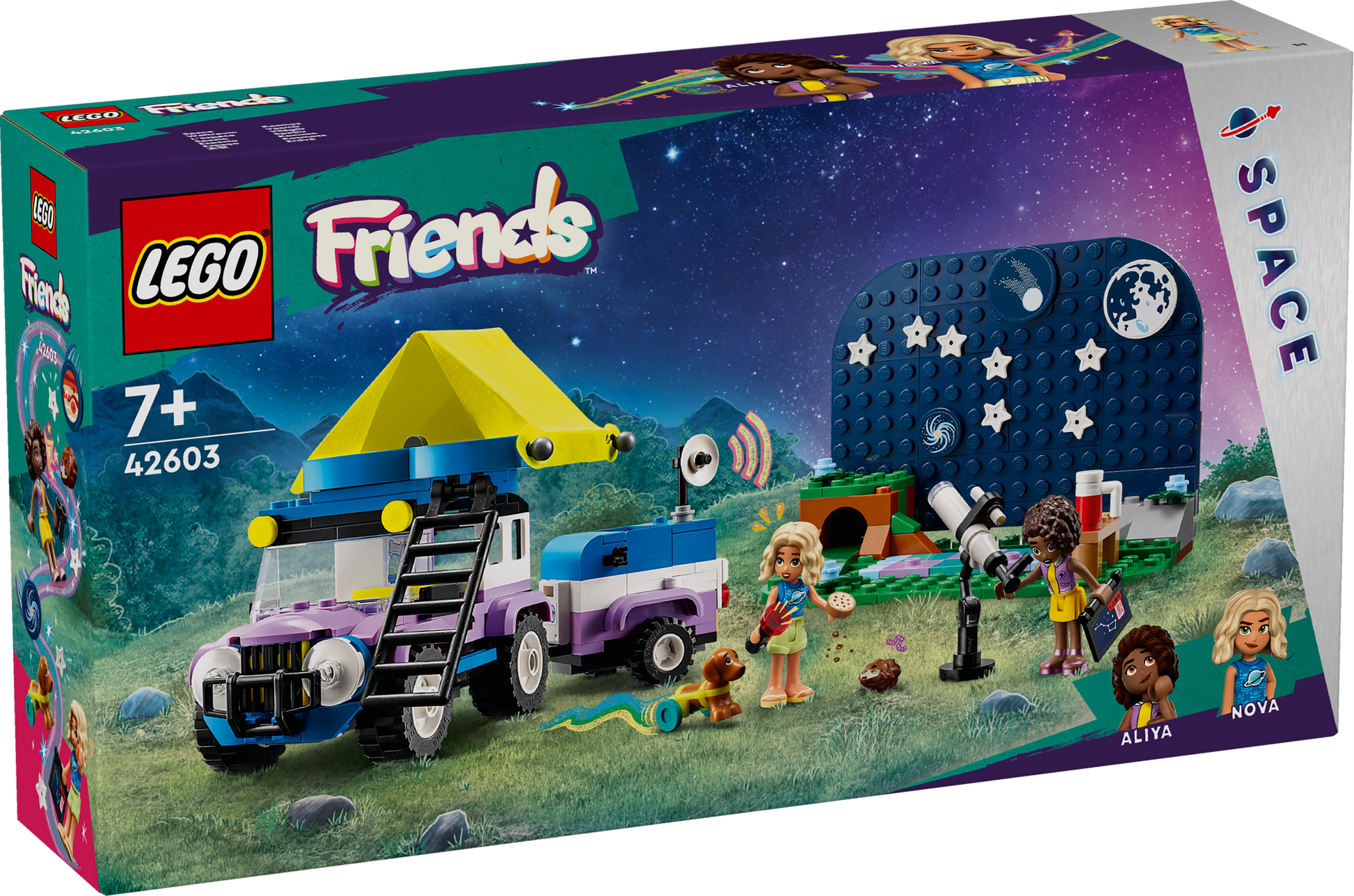 Lego Friends 42603 Stargazing Camping Vehicle Playset for Ages 7 & Up - Glamorous Boutique