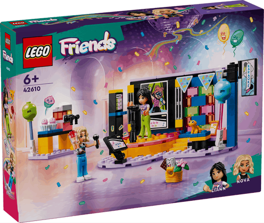 Lego Friends 42610 Karaoke Music Party Toy Playset for Ages 6 and Up - Glamorous Boutique