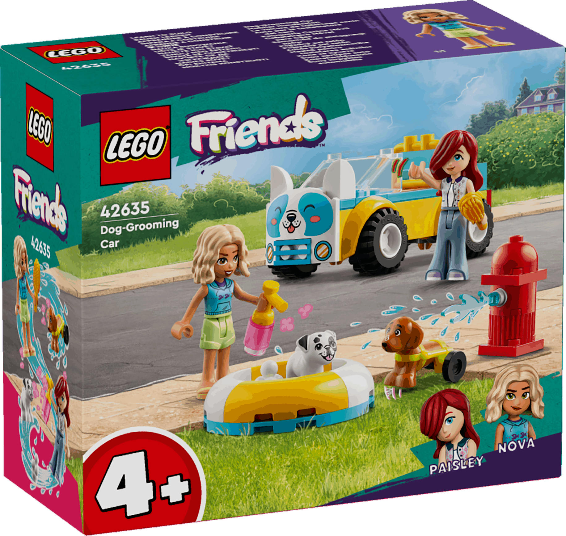 Lego Friends 42635 Dog-Grooming Car Buildable Playset for Ages 4 & Up - Glamorous Boutique