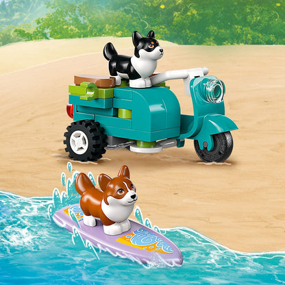 Lego Friends 42641 Surfing Dogs & Scooter Adventure Playset for Age 6+ - Glamorous Boutique