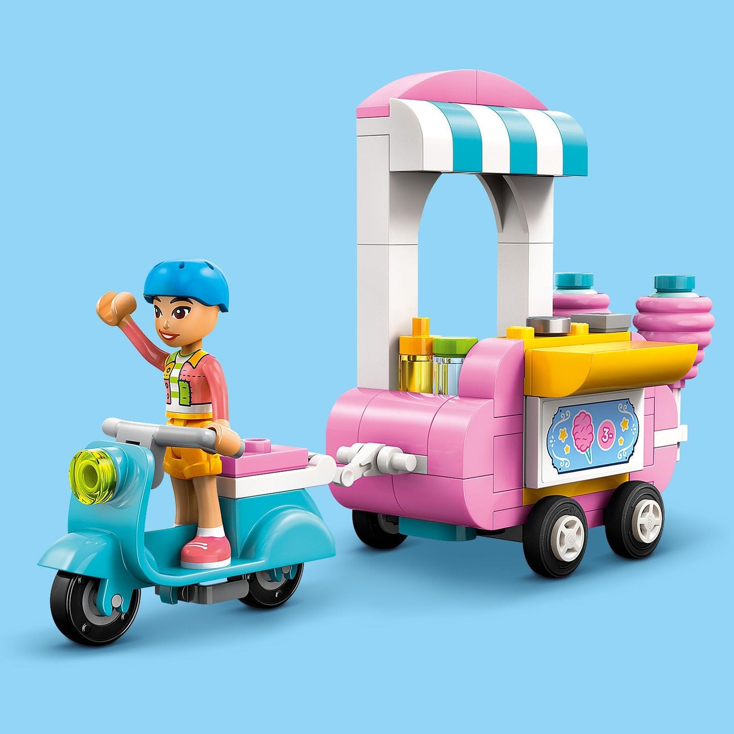 Lego Friends 42643 Cotton Candy Stand & Scooter Playset for Age 6 & Up - Glamorous Boutique
