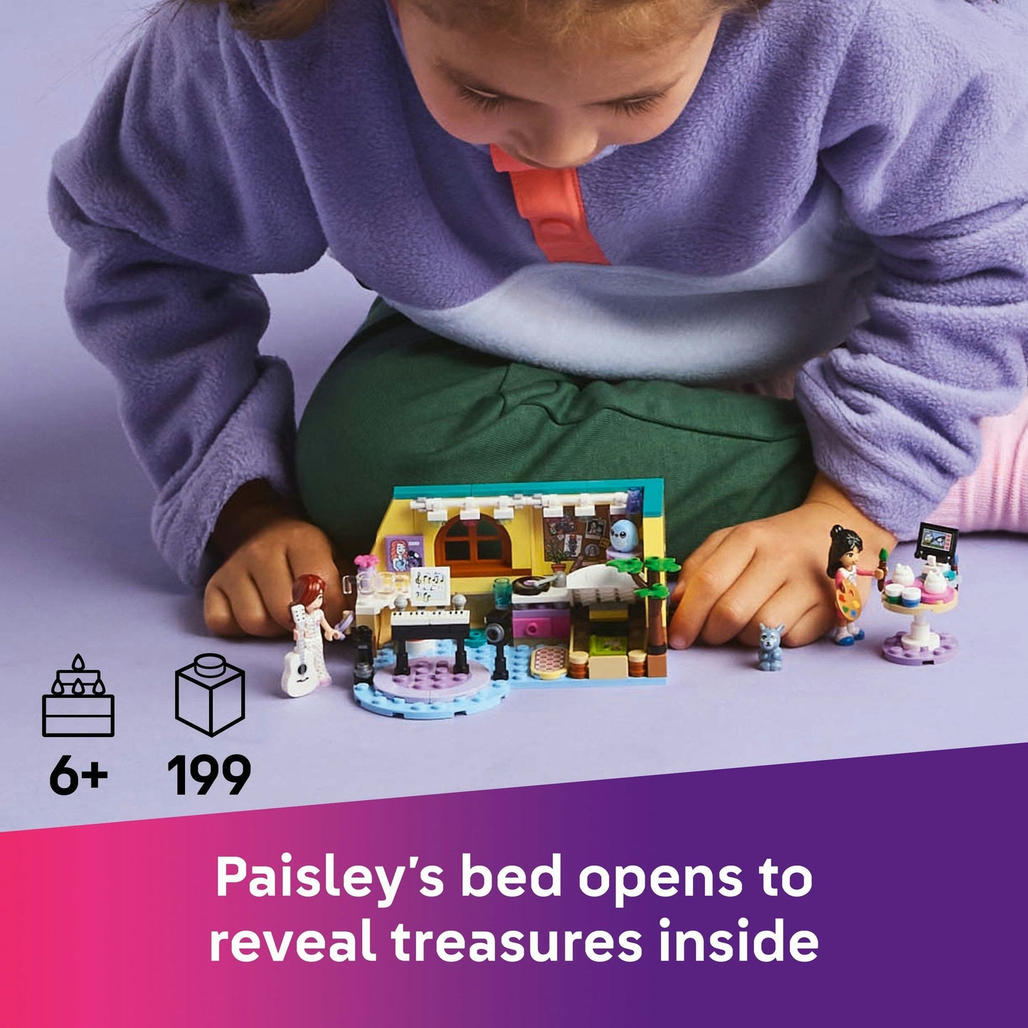 Lego Friends 42647 Paisley's Room Buildable Playset for Ages 6 and Up - Glamorous Boutique
