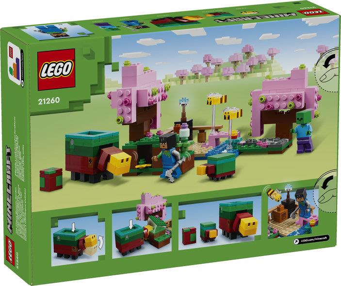 Lego Minecraft 21260 The Cherry Blossom Garden Playset for Ages 8 & Up - Glamorous Boutique