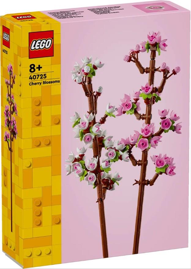 Lego Botanicals 40725 Cherry Blossoms Building Toy Gift for Ages 8+ - Glamorous Boutique