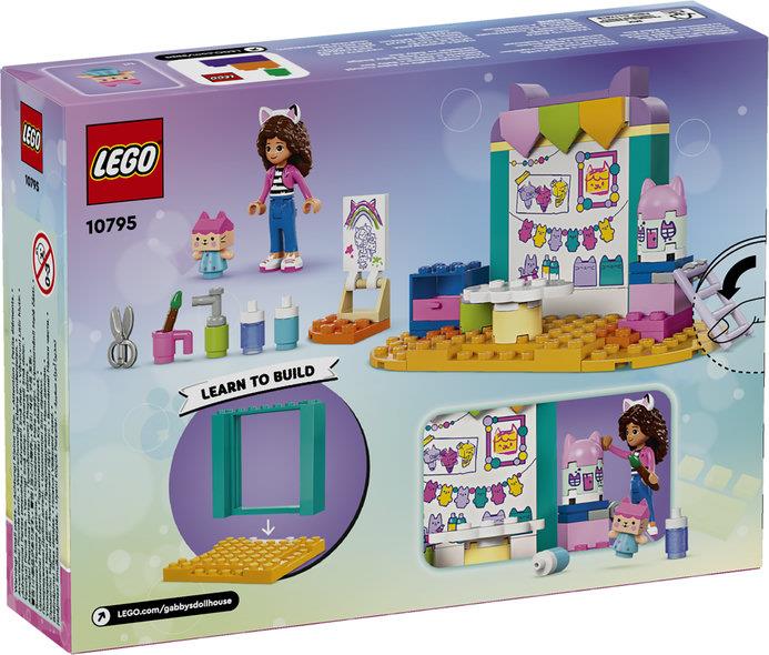 Lego Gabby's Dollhouse 10795 Crafting with Baby Box for Ages 4 and Up - Glamorous Boutique