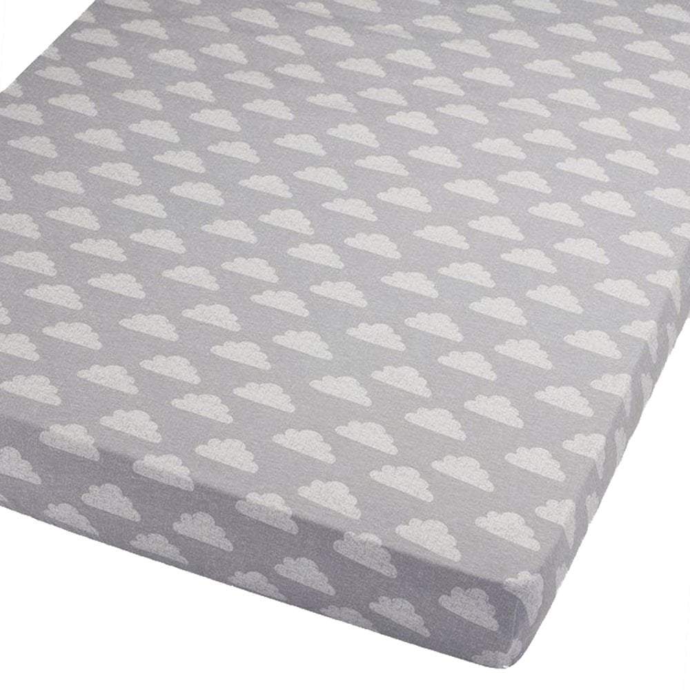 Cot Fitted Sheet 100% Cotton 120x60cm - Pack Of 4 - Glamorous Boutique