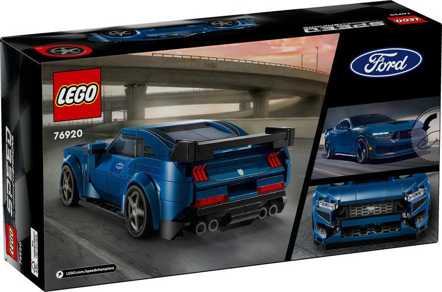 Lego Speed Champions 76920 Ford Mustang Dark Horse Sports Car Ages 9+ - Glamorous Boutique