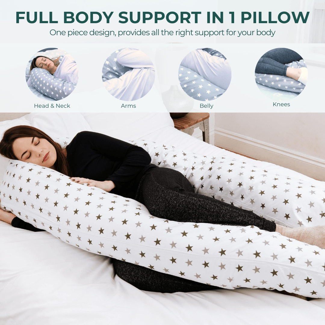 12 FT Maternity Pillow / Pregnancy Pillow - No Case - Glamorous Boutique